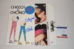 Cheech Marin et Tommy Chong Disque Vinyle 12 Signé Autographié Psa/dna Aa87719