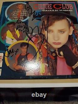 Club de la culture - Vinyle signé de l'album 'Colour By Numbers' avec Boy George