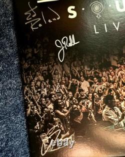Collective Soul. 'Live'. Disque Vinyl LP 12 signé autographié.