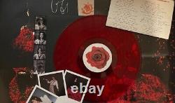 Conan Gray Superache Lp Edition Signée Art Print Ruby Red Vinyl + Poster