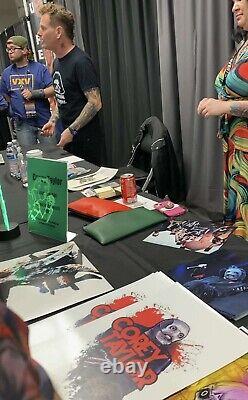 Corey Taylor Slipknot Signé Autographe Album De Vinyle Le Chapitre Gris