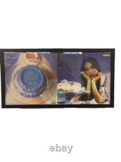 Couverture d'album vinyle signée 'Sour' d'Olivia Rodrigo avec certificat d'authenticité Beckett BAS encadrée
