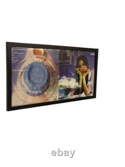 Couverture d'album vinyle signée 'Sour' d'Olivia Rodrigo avec certificat d'authenticité Beckett BAS encadrée