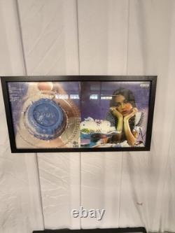 Couverture d'album vinyle signée 'Sour' d'Olivia Rodrigo avec certificat d'authenticité Beckett BAS encadrée