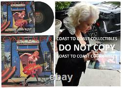 Cyndi Lauper a signé l'album Shes So Unusual avec preuve COA. Record vinyle autographié.