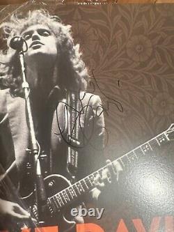 DAVE DAVIES VIVANT SUR UN FIL MINCE Éd. Limité Double LP Orange/Marron Éclaboussure SIGNÉ