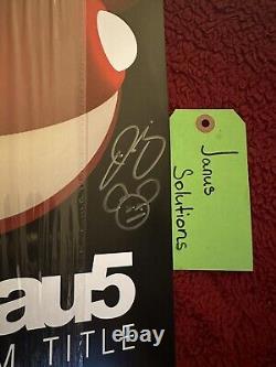 DEADMAU5 SIGNÉ Album ALÉATOIRE TITRE LP VINYLE ROUGE Neuf Grande Signature