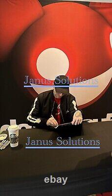 DEADMAU5 SIGNÉ Album ALÉATOIRE TITRE LP VINYLE ROUGE Neuf Grande Signature