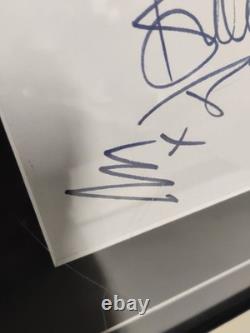DISQUE D'OR VINYLE SIGNÉ AUTOGRAPHE PAR LE GROUPE GREEN DAY AMERICAN IDIOT RARE
