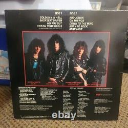 DISQUE VINYLE AUTOGRAPHIE Yngwie Malmsteen RARE 1983 STEELER LP 1007