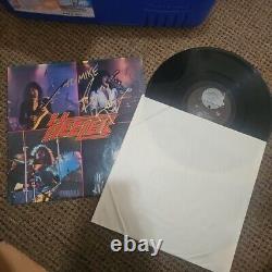 DISQUE VINYLE AUTOGRAPHIE Yngwie Malmsteen RARE 1983 STEELER LP 1007