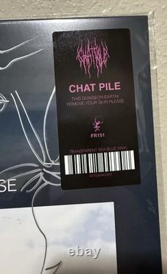 DISQUE VINYLE BLEU AUTOGRAPHIE PAR CHAT PILE THIS DUNGEON EARTH RARE MÉTAL