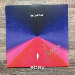 DJ Audien Disque Vinyle LP Rare Escapism Rose Signé par Nate Rathbun JSA