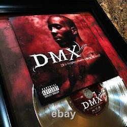 DMX (c'est Sombre Et L'enfer Est Chaud) CD Lp Record Vinyle Autographié Signé