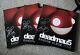 Deadmau5 Titre D'album Aléatoire Vinyle Rouge Lp Enregistrement Amoeba Autographed / Signed