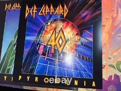 Def Leppard Pyromania 40 Vinyle Couleur 2LP & Certificat d'Authenticité Signé