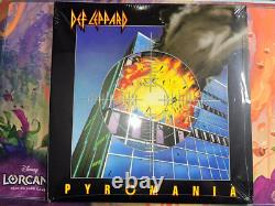 Def Leppard Pyromania 40 Vinyle Couleur 2LP & Certificat d'Authenticité Signé