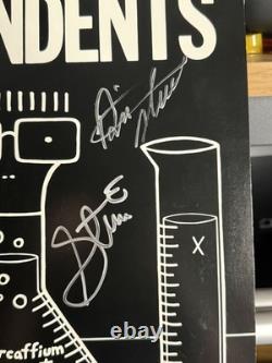 Descendents SIGNÉ LP Hypercaffium Spazzinate Autographié Milo RARE va à