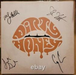 Dirty Honey Signé Vinyl/lp Par Full Band Nouveau & Injoué