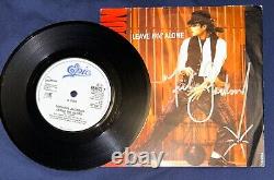 Disque Vinyle 45 RPM Epic signé de Michael Jackson 'Leave Me Alone' 1988