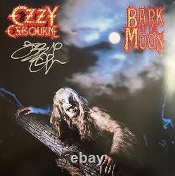 Disque Vinyle Album Bark At The Moon Signé par Ozzy Osbourne