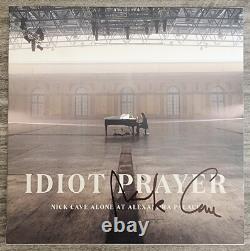 Disque Vinyle Album LP 'Idiot Prayer' Signé par Nick Cave Chanteur Compositeur RAD