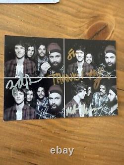 Disque Vinyle Blanc Autographié Houndmouth Rare LP Pénitencier Limité 63/100