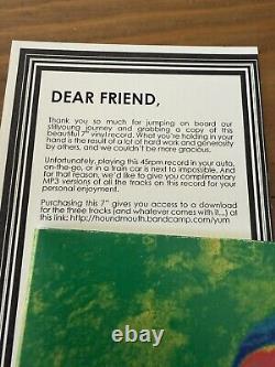 Disque Vinyle Blanc Autographié Houndmouth Rare LP Pénitencier Limité 63/100