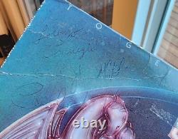 Disque Vinyle Ensemble Signé par le Groupe LTD (10 Autos) R&B Funk LÉGENDES RAD