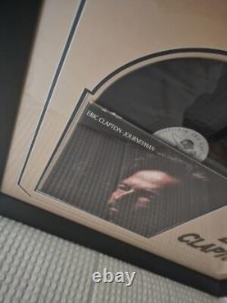 Disque Vinyle LP Autographié d'Eric Clapton Journeyman Signé à la Main - SANS COA
