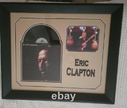 Disque Vinyle LP Autographié d'Eric Clapton Journeyman Signé à la Main - SANS COA