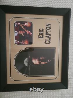 Disque Vinyle LP Autographié d'Eric Clapton Journeyman Signé à la Main - SANS COA