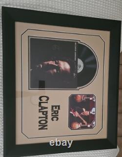 Disque Vinyle LP Autographié d'Eric Clapton Journeyman Signé à la Main - SANS COA
