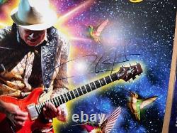Disque Vinyle LP Autographié de Carlos Santana Sentient