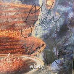 Disque Vinyle RARE Autographié Titans of Creation par Testament Heavy Metal