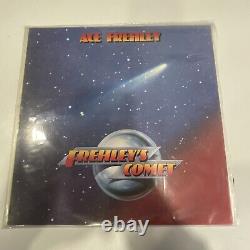 Disque vinyle AUTOGRAPHIÉ Ace Frehley de Fraley's Comet Promo Vintage Original 1987