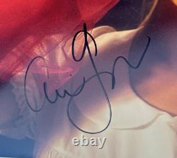 Disque vinyle Eternal Sunshine signé par Ariana Grande, autographié avec signature complète, certificat JSA COA