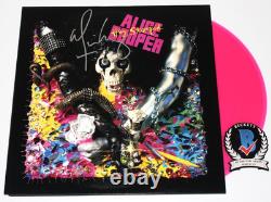 Disque vinyle LP de l'album « Hey Stoopid » signé par Alice Cooper, Beckett BAS COA, preuve d'authenticité