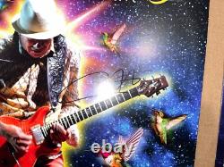 Disque vinyle LP signé par Carlos Santana Sentient