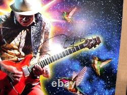 Disque vinyle LP signé par Carlos Santana Sentient