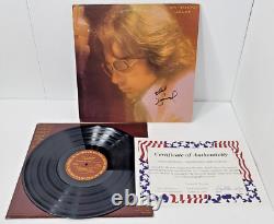 Disque vinyle LP signé par Neil Diamond, sérénade dédicacée, certificat d’authenticité inclus