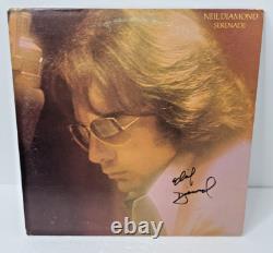 Disque vinyle LP signé par Neil Diamond, sérénade dédicacée, certificat d’authenticité inclus