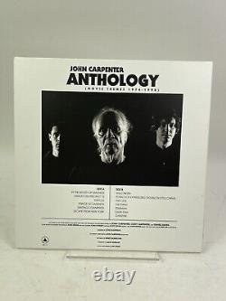 Disque vinyle de bande sonore Anthologie signé à la main par John Carpenter, certifié PSA/DNA