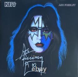 Disque vinyle de l’album Kiss « The Spaceman » signé et autographié par Ace Frehley