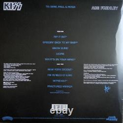 Disque vinyle de l’album Kiss « The Spaceman » signé et autographié par Ace Frehley