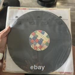 Disque vinyle patchwork de Passenger dédicacé et signé