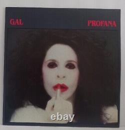 Disque vinyle signé de Gal Costa 'Profana'