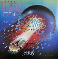 Disque vinyle signé de Steve Perry de l'album Escape de Journey