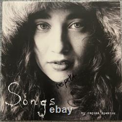 Disque vinyle signé de chansons de Regina Spektor LP Acoa Coa