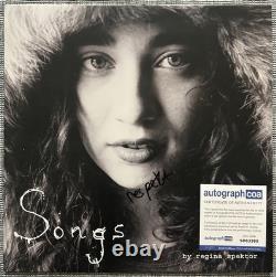 Disque vinyle signé de chansons de Regina Spektor LP Acoa Coa